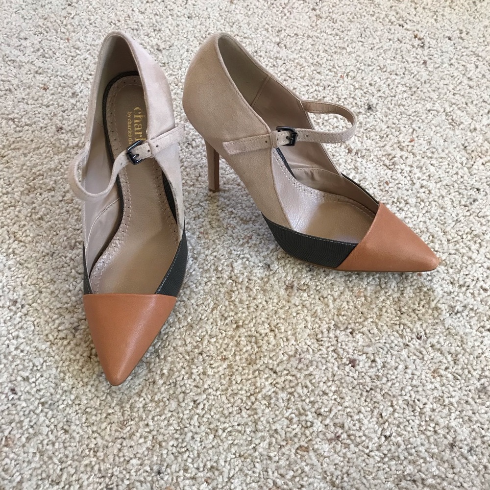 New, Charles by Charles David Leather Heels! - Picture 4 of 8
